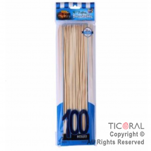 PALITO BROCHETTE (25CM) x 100 UNIDADES APROX C/U